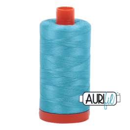 Aurifil 50 Wt – Bright Turquoise