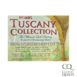 100% Cotton Unbleached by Tuscany – Crib Sized